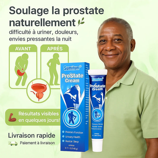 Crème Anti Prostate (Satisfait ou Remboursé)